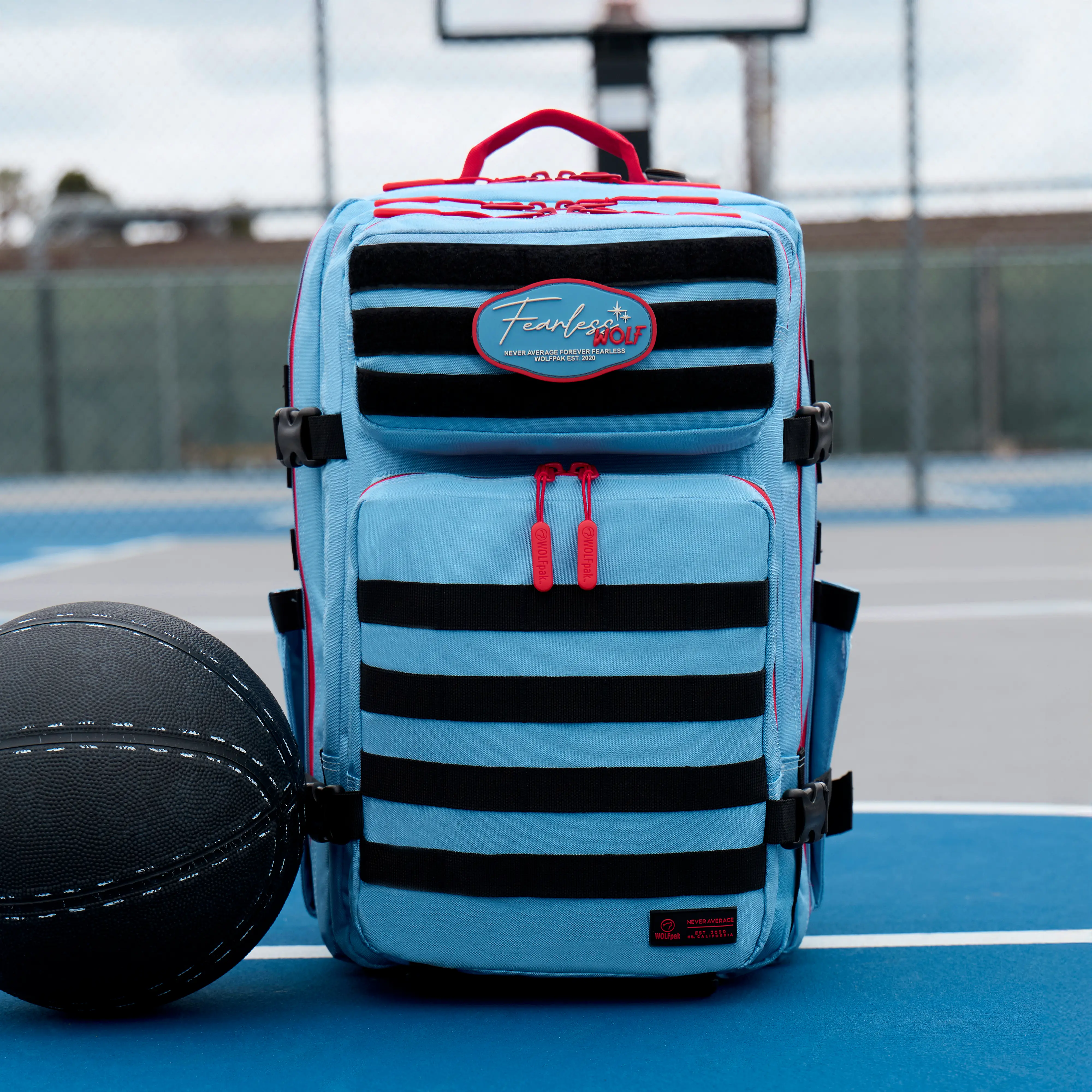 45L Backpack Fearless Wolf