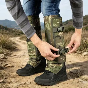 Outdoor Snake-Protection Leg Protectors, Neutral Design, Groin Bite Prevention, Adjustable, Durable Abrasion-Resistant High-Performance Fabric for Hunting, Hiking