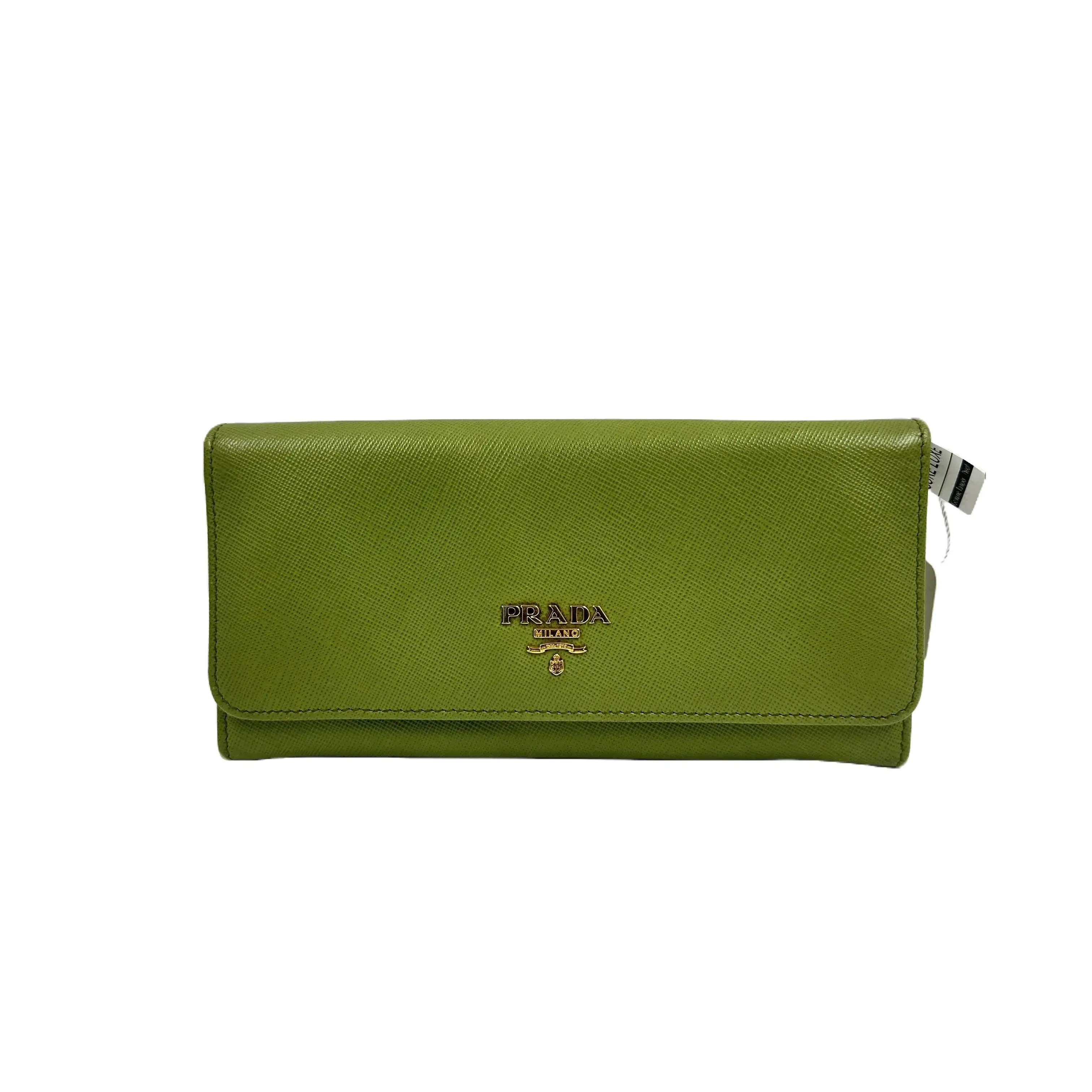 Pre-owned PRADA Saffiano leather wallet A101655