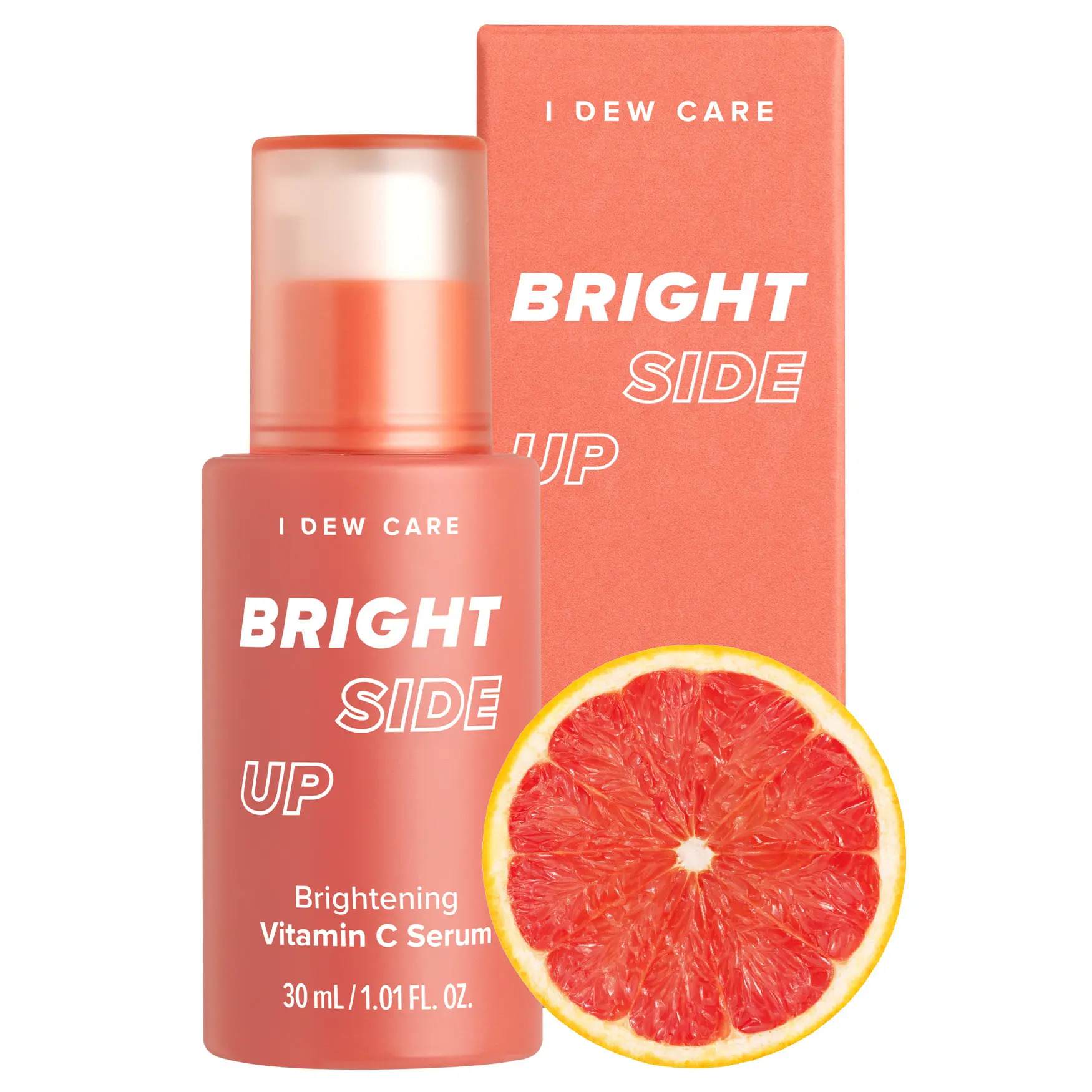 I DEW CARE Bright Side Up Serum | Korean Glow Serum l Brightening, Hydrating with Niacinamide, Vitamin C, Non-irritating, Lightweight, 1.01 Fl Oz Skincare Serum Skin Repair Comfort l Hydrating, Glass Skin, Glowing, Soothing