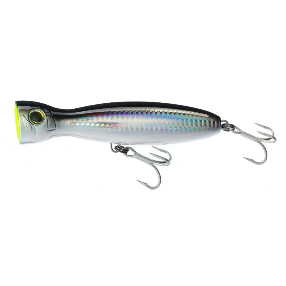 Yo-Zuri Mag Popper Topwater Popper 130mm - 5.25 Inch, Saltwater Fishing Setup, Abs Resin, Large Size, Massive Splash, Split Rings, Accurate Casts