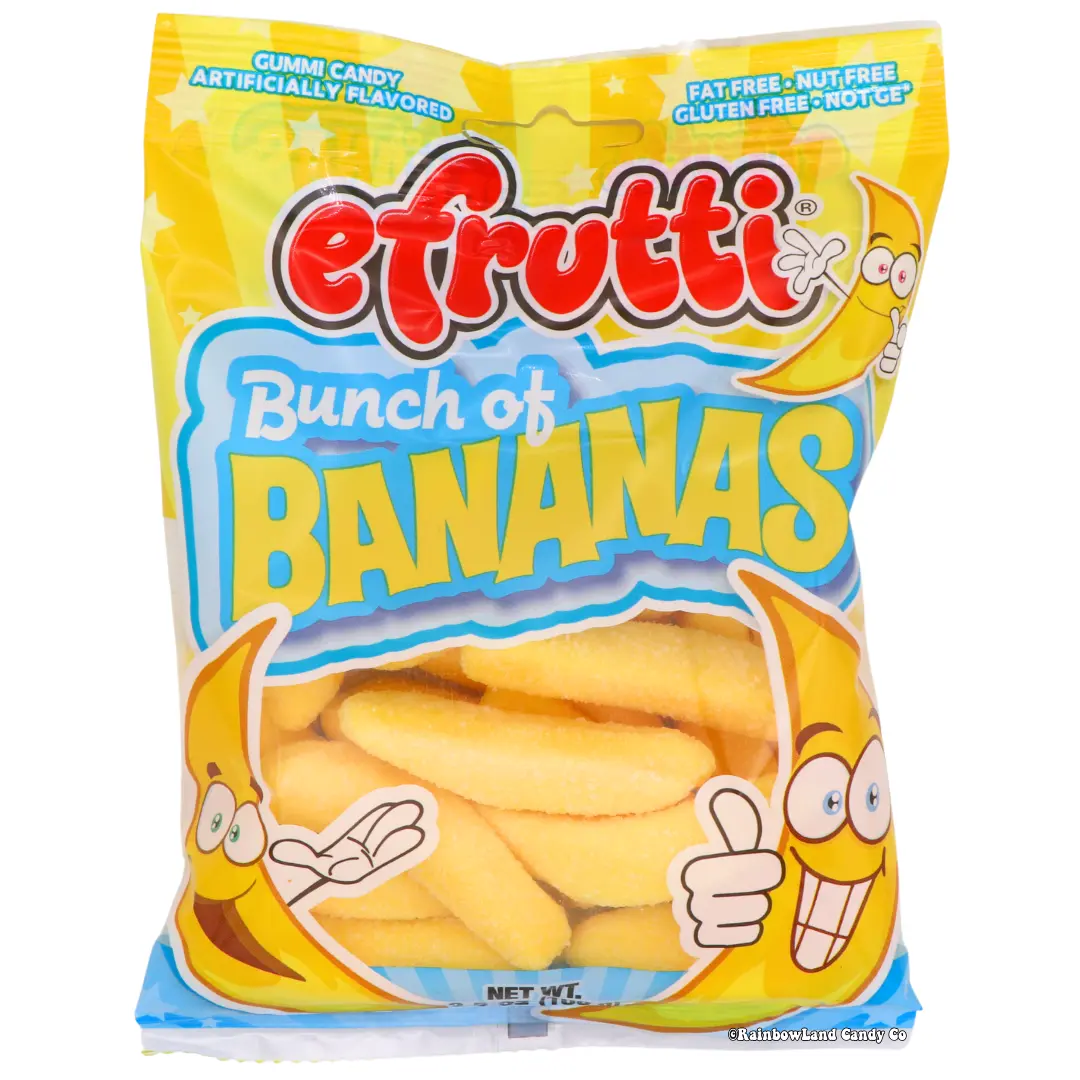 efrutti Bunch of Bananas Gummies | 3.5 oz
