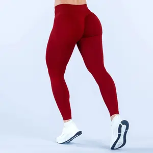 DF Impact Leggings with Full Logo Flexible Scrunch Glute Contouring Mid to Low Ribbed Waistband Supportive Fabric True to Size - Fit