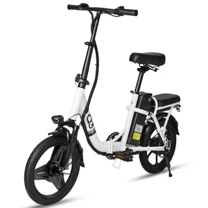 Q3 E-bike, 22+MPH,Electric Bicycle with 576WH Removable Battery,Folding E bike,14inch Electric Bike for Adults,  25+ Miles,500W High Motor(MAX),Multi-Shock Absorption,UL 2849,Commuting