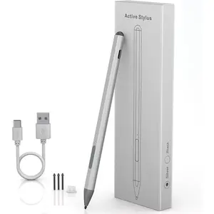 Surface Pen - Surface  Pen Stylus for Surface  11/9/10/8/X/7/6/5/4/3, USB-C  Charge, 4096  Sensitivity, Palm Rejection Surface Pen for Surface Go 2/3/4/Book/Laptop/Studio