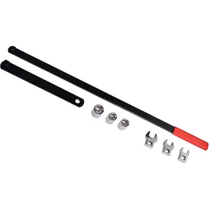8PCS Universal 3/8" 1/2" Drive Serpentine Belt Adjust Tightener Wrench Tool Kit