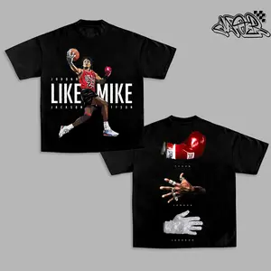 Jordan Tyson Jackson Three of Mike , Like Mike Goat Unisex Graphic Crewneck Cotton, Music Concert Shirt, Perfect Gift for Men and Women