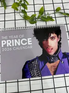 Prince Calendar 2026, Merch For Fan, Home Decor, New Year Fan Gift, Custom Memorial Calendar