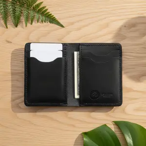 Vertical Bugs Moran Leather Wallet