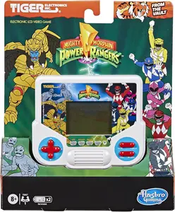 Hasbro Gaming Tiger Electronics Mighty Morphin Power Rangers Retro Vintage Electronic LCD Handheld Video Game Console