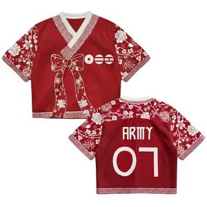 ARIRANG Comeback 2026 Hanbok Style Mesh Jersey Gift For Army Style Mesh Jersey, Kpop Merch for Fan