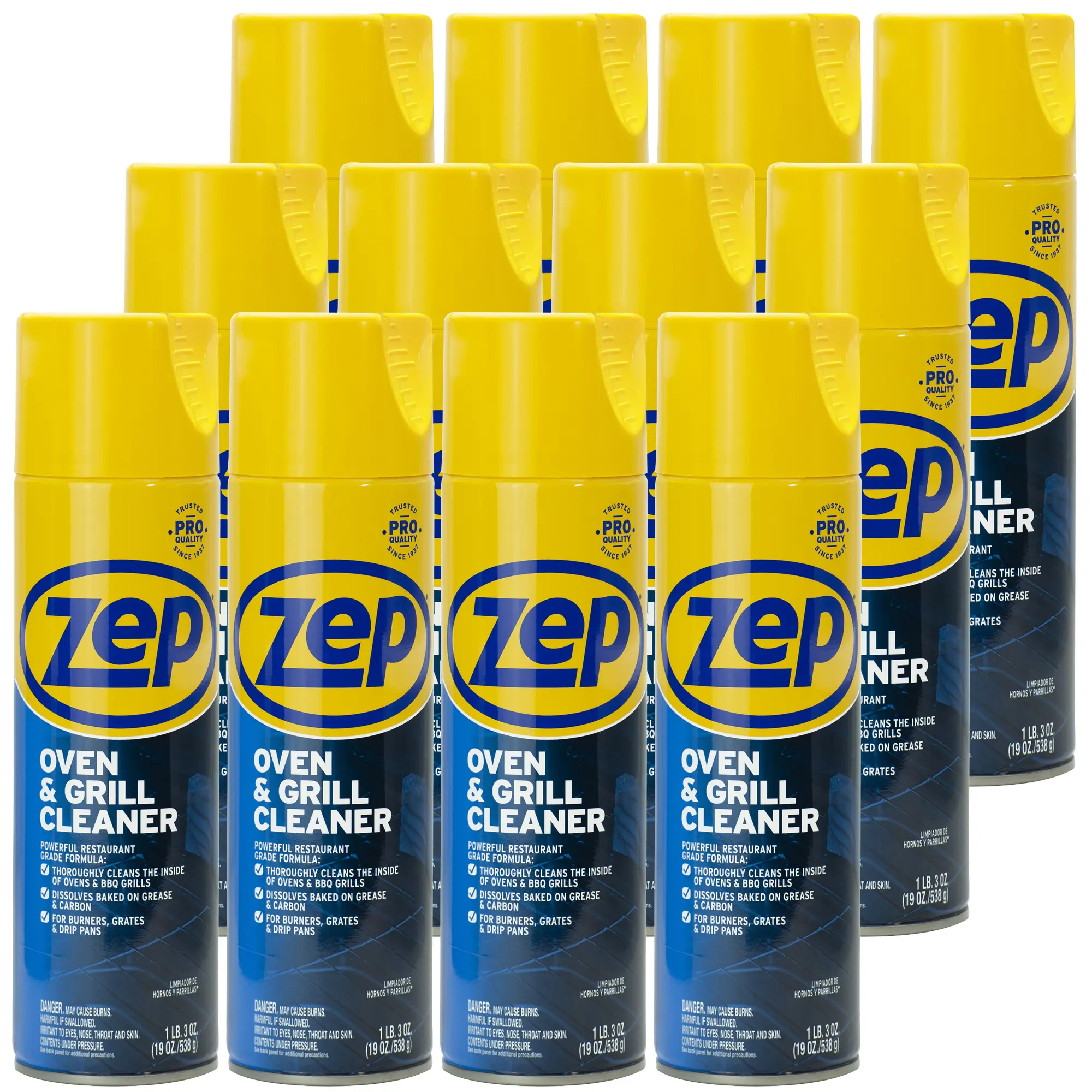 Heavy-Duty Foaming Oven and Grill Cleaner - 19 oz.
