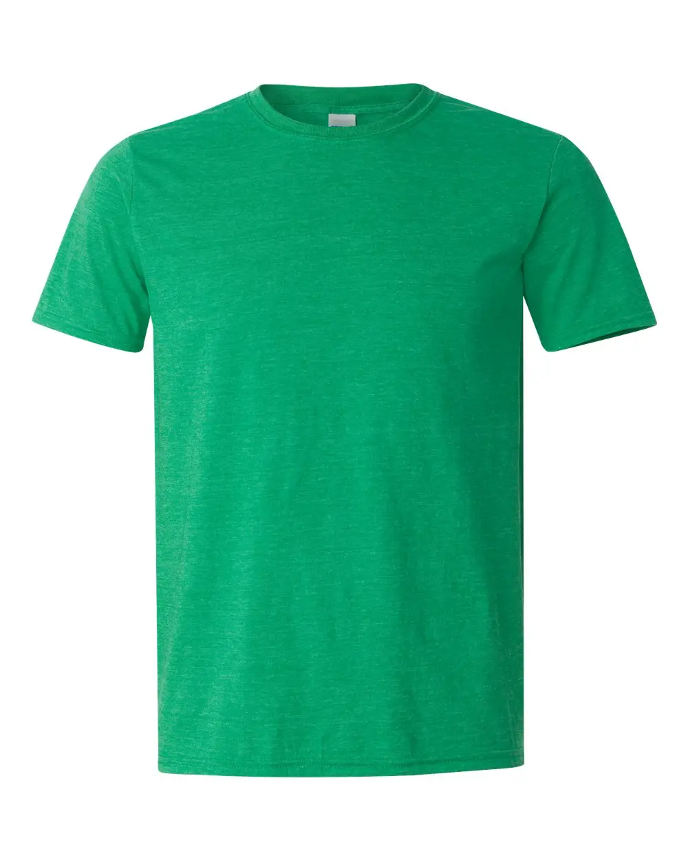 Gildan Men's Classic Short-Sleeve Softstyle T-Shirt - Casual Men's Top, Comfortable Fit, Unisex Design, Green Family Colors, Matching Option, Tshirt, Shortsleeve, Smooth, Fabric, Menswear Cotton Stitch
