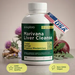 Marivana Liver Cleanse Detox Supplement, 60 Capsules