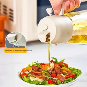 Multi-Purpose Kitchen Oil Spray Bottle - Essential Cooking Accessory for Everyday Use multicolor kitchenware food-grade Dual-Purpose Glass Sprayer with Mist Feature Oil Dispenser with Funnel Utensils