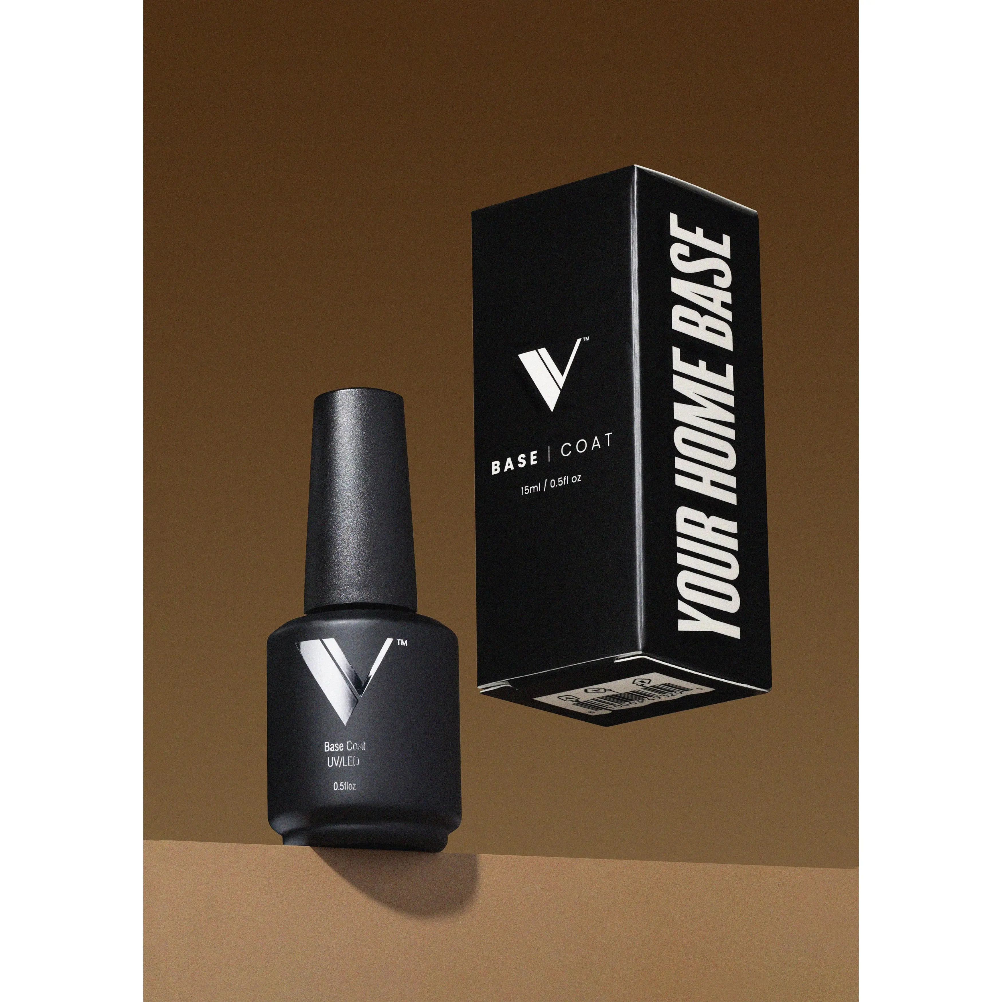 V Beauty Pure Gel Polish Base Coat | UV LED Soak Off Nail Foundation Base Coat Long Lasting