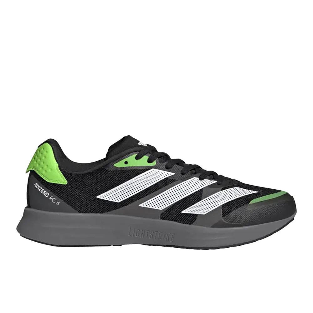 adidas Mens Adizero Rc 4 Running Sneakers Shoes - Black