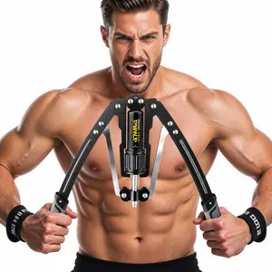 Hydraulic Power Twister, Arm Exercise Equipment, Chest Workout, Adjustable 44-440lbs, Workout Equipment, Home Fitness, Gift for Lover