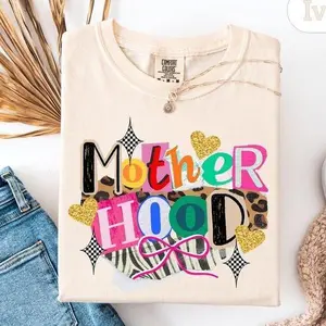2026 Comfort Colors Motherhood Coquette Shirt, Some Days I Rock It Tshirt, Mothers Day Tee, Floral Motherhood Gift, Sarcastic Mama Sweatshirt