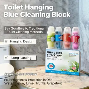 4-Scent Hanging Toilet Freshener – Antibacterial Cleaning & Aromatic Freshness Long-Lasting Freshness with Zero Effort Protect & Freshen Your Bowl with Every Flush