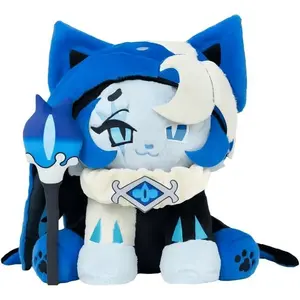 Cookie Run Kingdom 9.8inch Ornaments Figurines Shadow Milk Cookie Pillow Doll Merchandise Hugable Car Room Decorations Stress Relief Doll