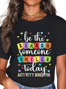 100% Cotton Activity Director Appreciation Activity Coordinator T-Shirt