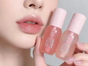 3PCS Moisturizing Lip Oil - Lasting Hydrating & Hydration Moisturizing Glossy Lip Glaze Stick for Girls & Women, Plumping Effect with Moisturizing & Glossy Finish -  Lip Plumper Gloss Tint Products Beauty Personal Care Makeup Lipstick