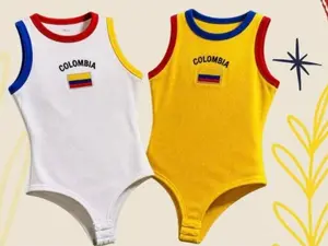 BODYSUIT COLOMBIA YELLOW