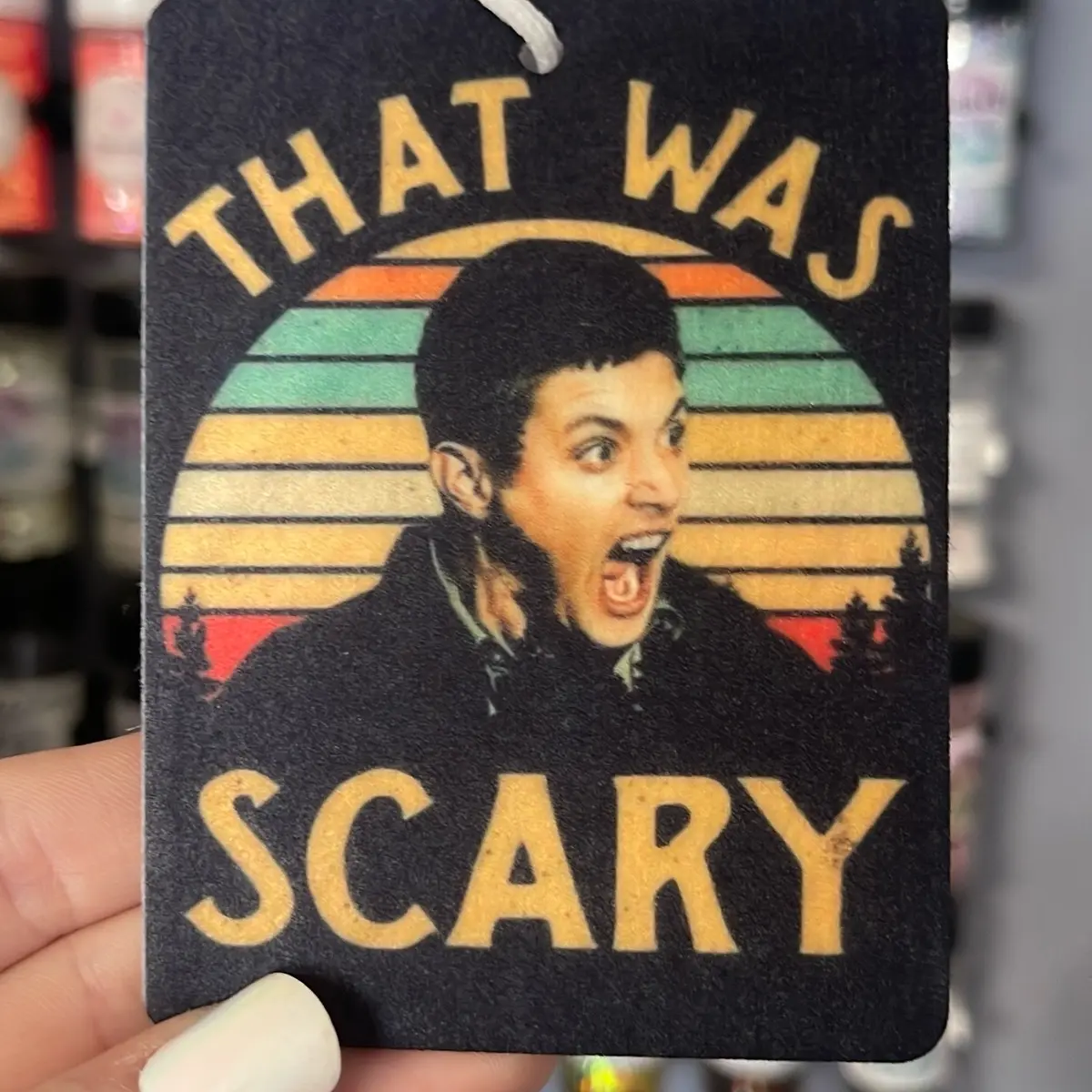 Scary air freshener