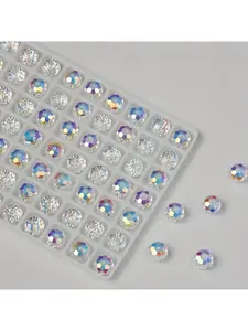 600/500pcs 3mm/4mm Austrian Crystal Beads with Holes - Glass Spherical Beads for Necklace, Bracelet, Earrings, Hair Accessories - Handmade Craft Jewelry Making, Beading Accessory, Beading Supplies, Beads For Jewelry Making, DIY Beads, DIY Bead Art