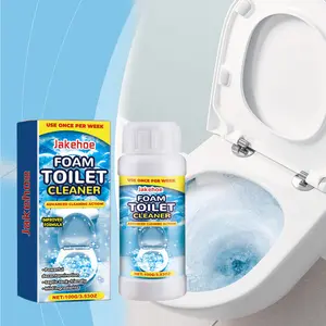 JAKEHOE Foaming Toilet Cleaner - Removes Stains, Urine Deposits & Limescale, Neutralizes Odors, Toilet Bowl Cleaners