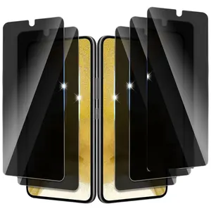 Entronix Anti-Spy Privacy Screen Protector for Samsung Galaxy Note 20/10/9/8 Plus/Ultra - Multi-Pack Easy Installation, Durable