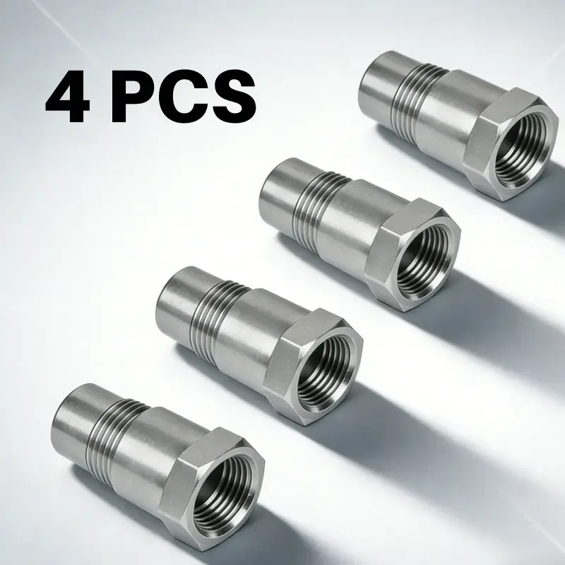Industrial Stainless Steel Threaded Plumbing Fitting,Pipe Connector for Secure Joins and Connections,Threaded For Secure Pipe Joins