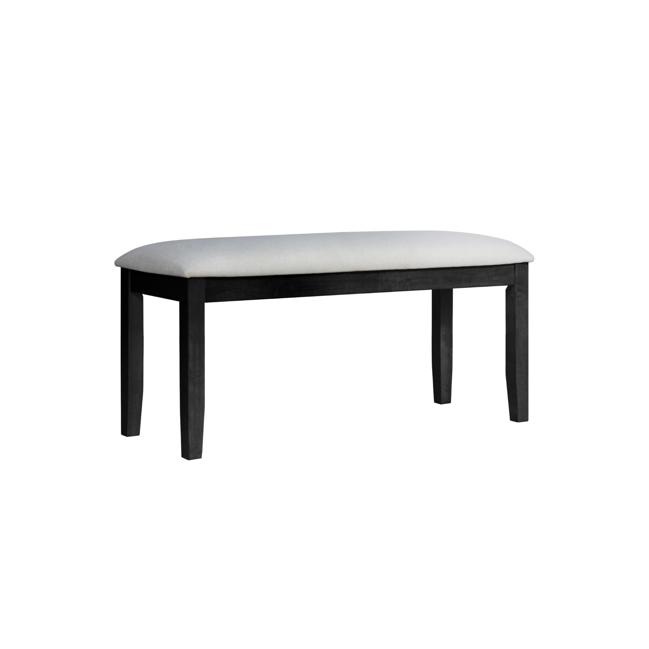 Favorer Vinita 6-Piece Dining Set with Rectangular Table, Cross Back Chairs, and Bench