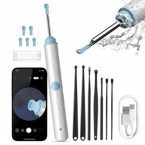 Multifunctional Visual Ear Cleaning Tool | 5 Replacement Eartips, Type-C Charging, the Top Choice for Wireless Visual Ear Cleaning Wireless Visual Earpick