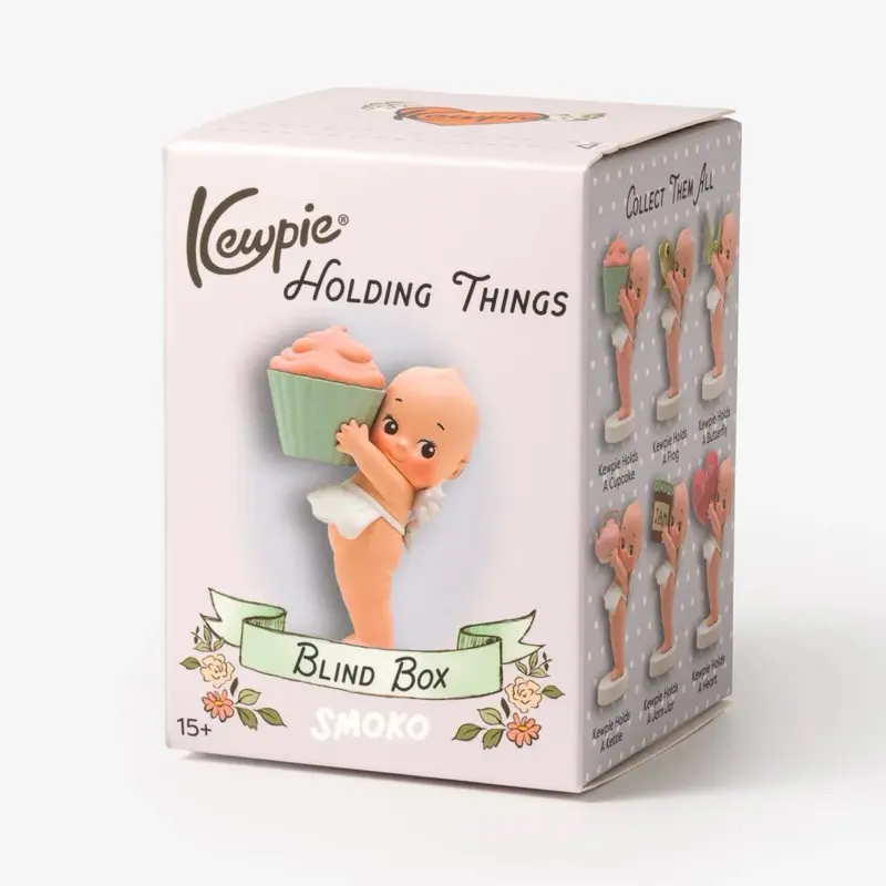Authentic Smoko Keypie Holding Things blindbox figurine