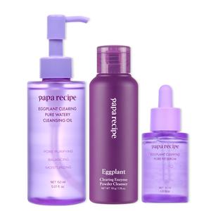 Papa Recipe Eggplant Pore Purifying Trio