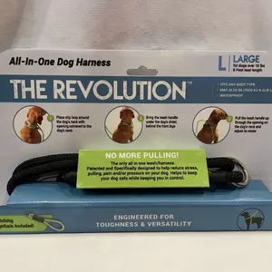 THE REVOLUTION All-In-One Harness - Waterproof & Durable Design for Leash Control, Includes Straps and Hook, Engineered for Toughness & Versatility dog ball seatcover interactive motion activate