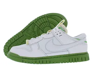 Nike Air Dunk Low Jumbo Unisex Shoes Size 10.5, Color: Phantom/Phantom/Chlorophyll
