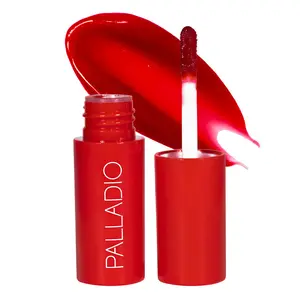Palladio Jelly Tint, Liquid Stain for Cheeks & Lips, Vivid Color Lip Stain, Lightweight Non-Sticky and Transfer-proof, Natural Finish Makeup