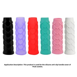 Pickball Racket Silicone Handle Cover, Anti-Slip, Durable, Portable, Universal Fit, Non-Slip Grip, Tennis Grip, Ideal for Pickball Players