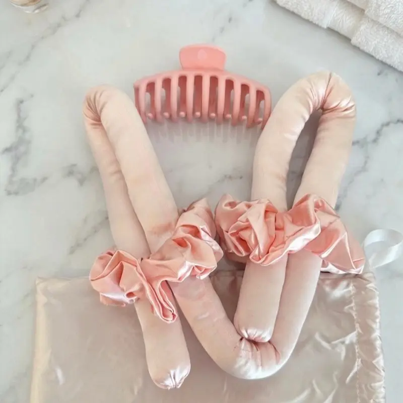 Heatless curler rod Hair Set