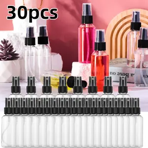 30 Pcs Travel Spray Bottles Plastic Spray Bottle Small Fine Mist Empty Travel Bottle 2 Oz Clear Spray Bottles with Pump Spray Cap Beauty & Personal Care