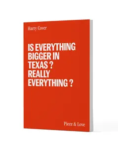 Humorous Recycled Notebook - Is Everything Bigger In Texas?