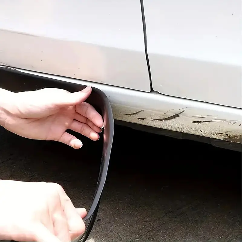 1m car side skirt bumper protector, universal rubber scratch resistant edge guard, Car Accessories