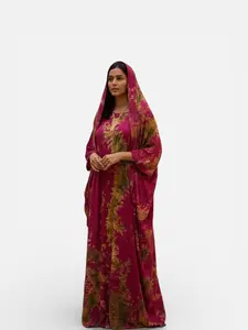 Dirac Kari 2-Piece Set (Dress + Gabasaar) Traditional Somali Dress with Matching Headscarf