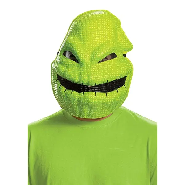Adult Oogie Boogie Green Vacuform Costume Mask