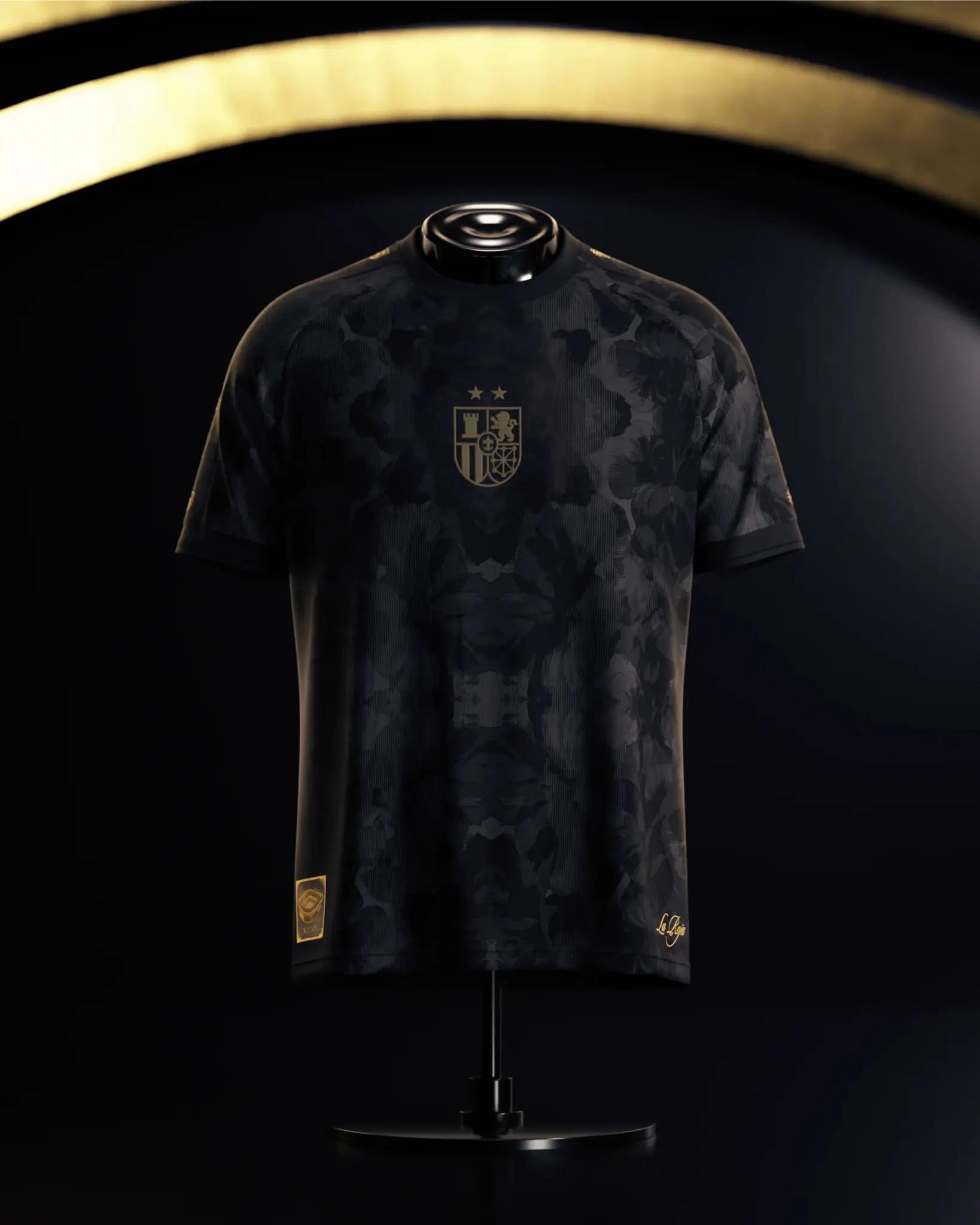 La Pulga Black Gold Heritage Soccer Jersey,Spanish jersey, Short Sleeve Unisex Athletic Game Day Sportswear, Premium Casual Streetwear Top for Men Women, Supporter Apparel and Collector Gift USA Edition Premium Fanwear Outfit Style
