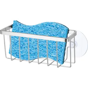 Chrome Sink  - Sponge Holder for Dish, Kitchen & Sink
