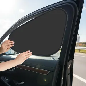 Car Side Window Sunshade (4 PCS and 2 PCS), Shading and UV Blocking, Protects car Interior and Privacy for All Models (Two Pieces for The Front seat)